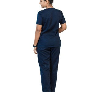 Alternative view of Eco-Premium Doctors Scrubs | Navy Blue