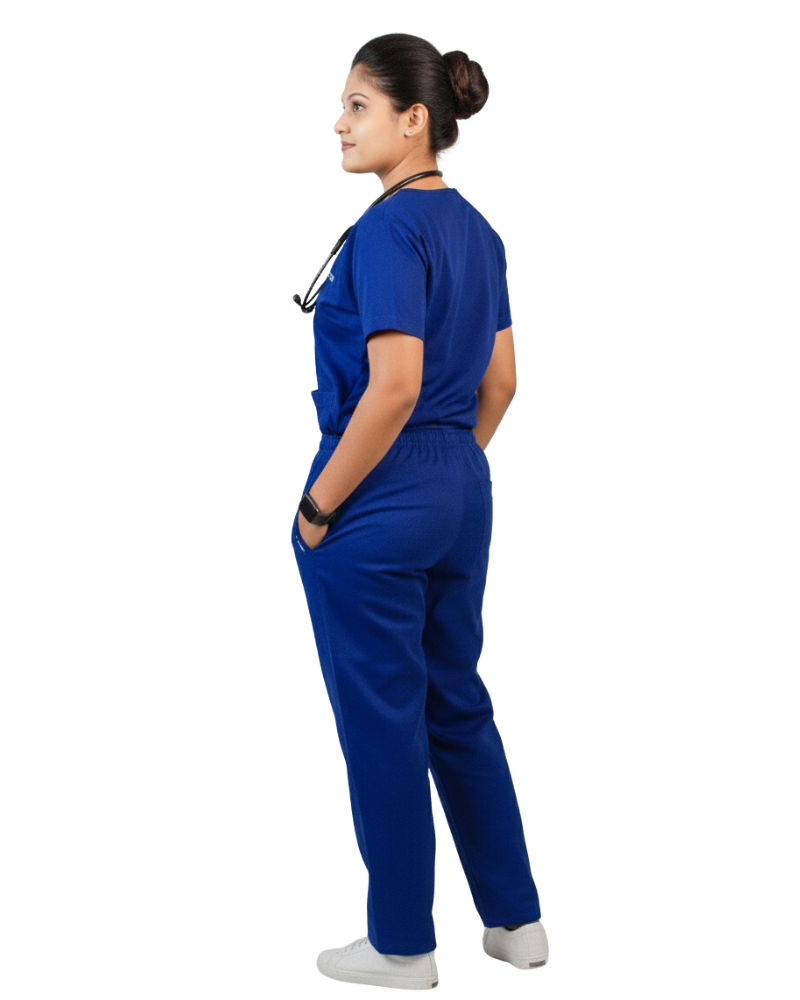 Eco-Premium Doctors Scrubs | Royal Blue - Image 2