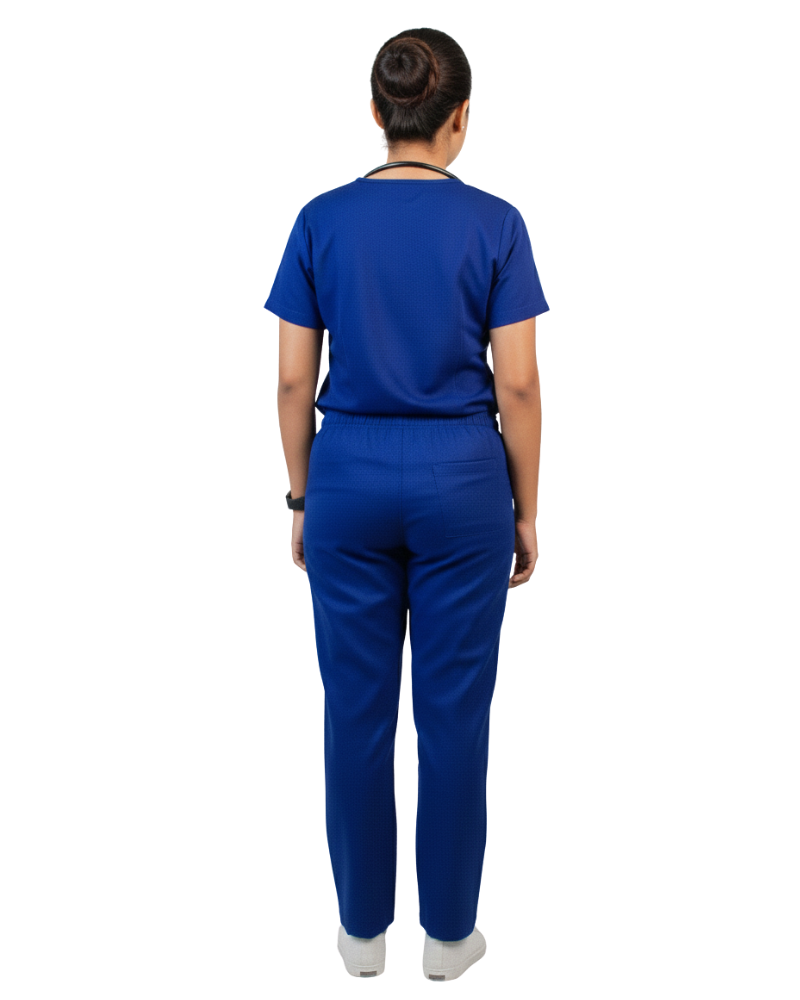 Eco-Premium Doctors Scrubs | Royal Blue - Image 3