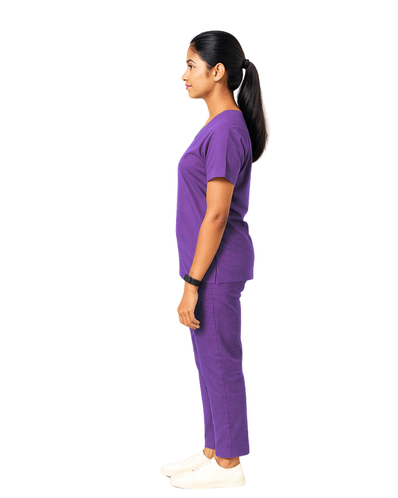 Prestige Students Scrubs | Purple Royale - Image 2