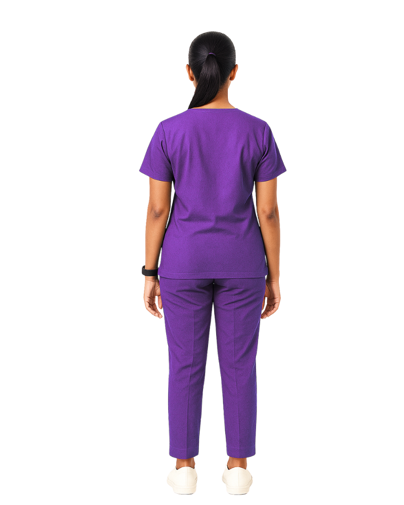 Prestige Students Scrubs | Purple Royale - Image 3