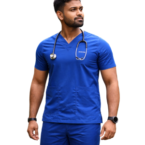 Eco-Elite Doctors Scrubs | Royal Blue