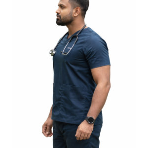 Alternative view of Eco-Elite Doctors Scrubs | Navy Blue